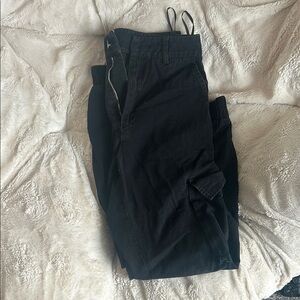 Black Cargo Pants
